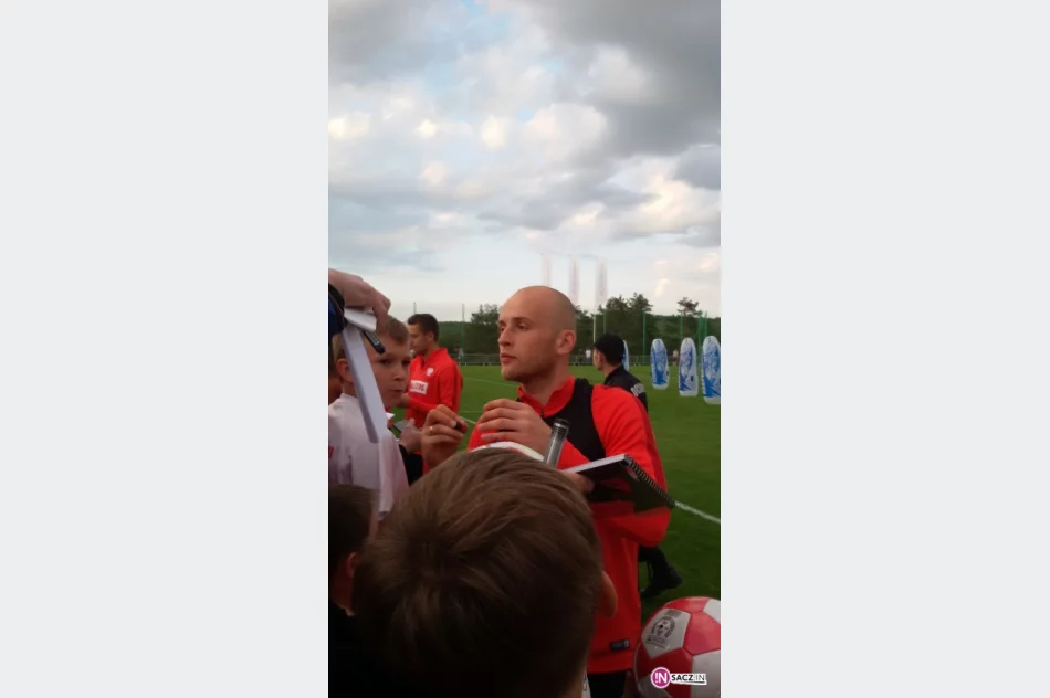 Sądeczanie na treningu u Adama Nawałki - zdjęcie 14