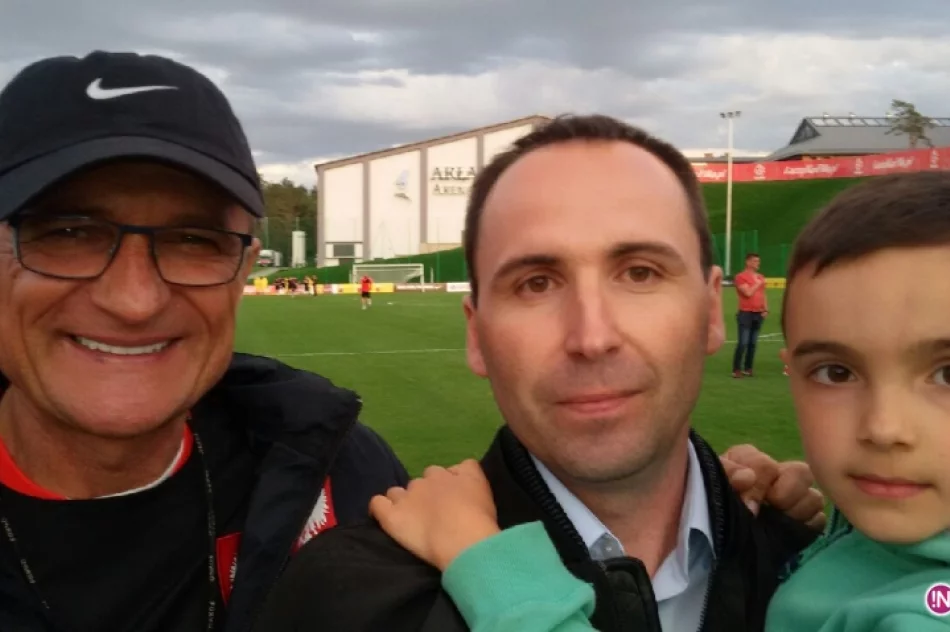 Sądeczanie na treningu u Adama Nawałki - zdjęcie 19