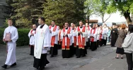 Nowy Sącz: Pierwszy dzień peregrynacji symboli ŚDM - zdjęcie 2