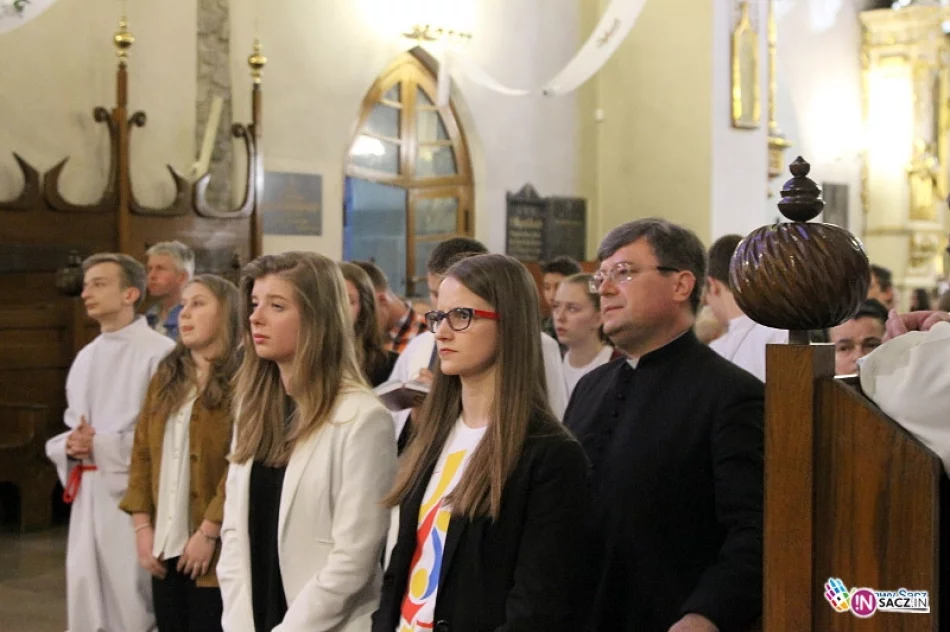 Nowy Sącz: Pierwszy dzień peregrynacji symboli ŚDM - zdjęcie 14