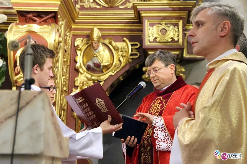 Nowy Sącz: Pierwszy dzień peregrynacji symboli ŚDM - zdjęcie 19