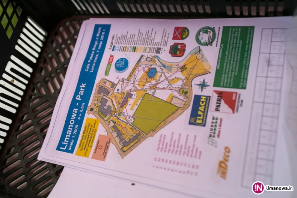 Cała Polska Biega z Mapą w limanowskim Parku Miejskim - zdjęcie 2