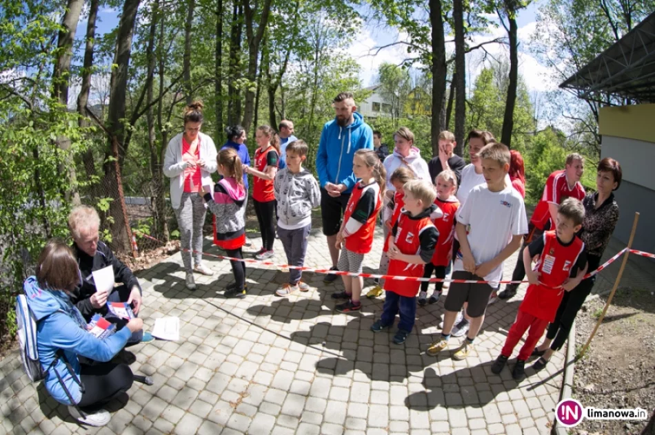 Cała Polska Biega z Mapą w limanowskim Parku Miejskim - zdjęcie 4