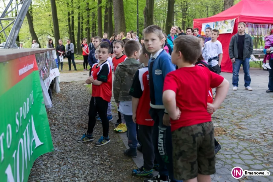 Cała Polska Biega z Mapą w limanowskim Parku Miejskim - zdjęcie 7
