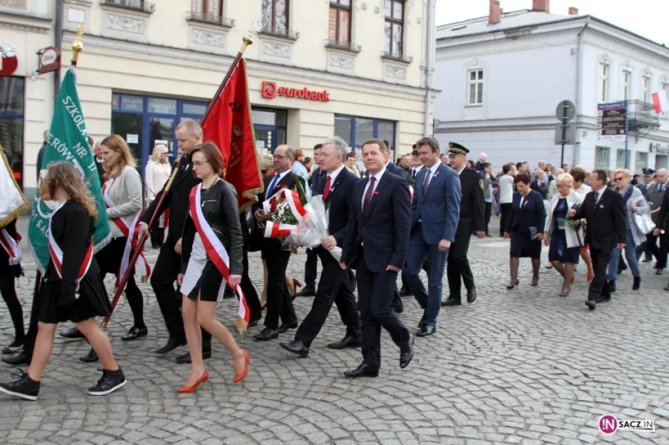 Nowy Sącz: Obchody uchwalenia Konstytucji 3 Maja - zdjęcie 8