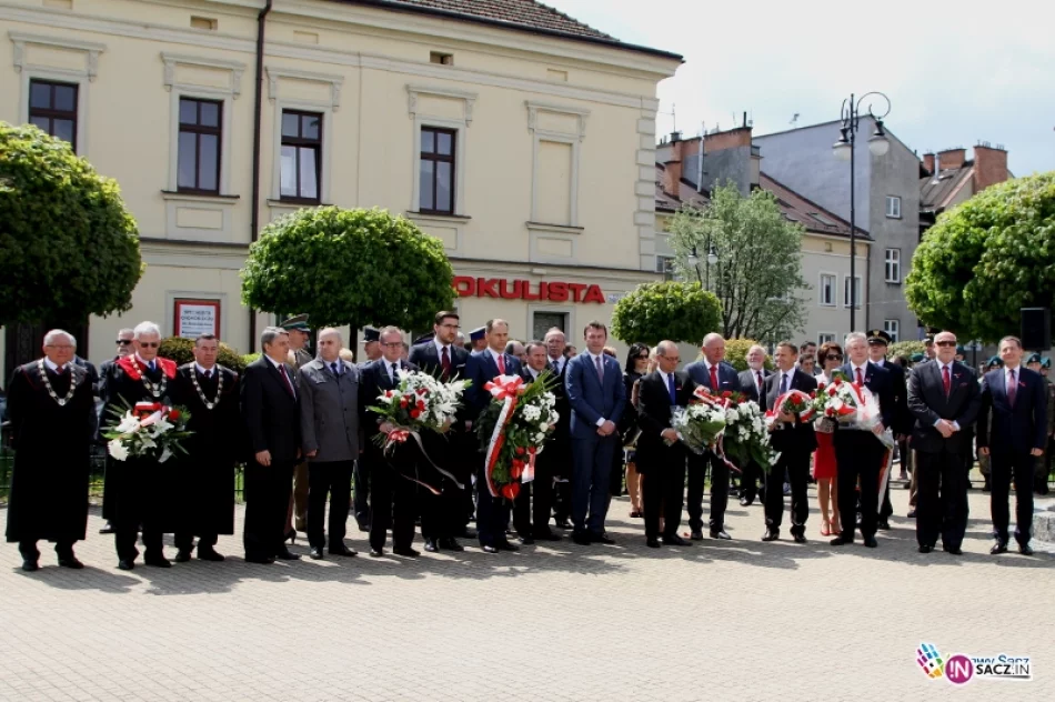 Nowy Sącz: Obchody uchwalenia Konstytucji 3 Maja - zdjęcie 10