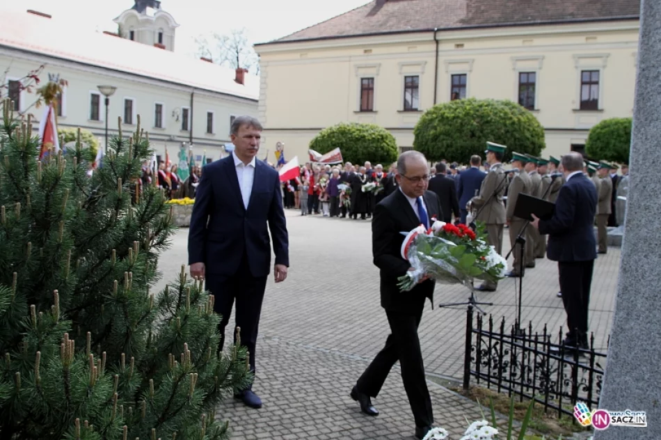Nowy Sącz: Obchody uchwalenia Konstytucji 3 Maja - zdjęcie 19