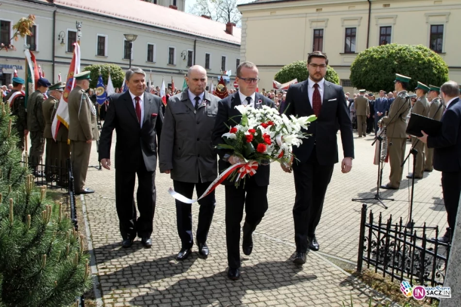 Nowy Sącz: Obchody uchwalenia Konstytucji 3 Maja - zdjęcie 20