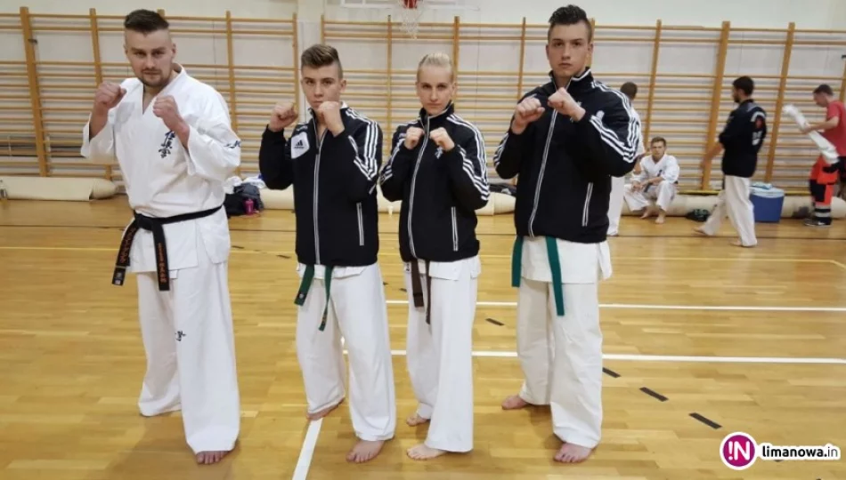 Medale limanowskich karateków na Mistrzostwach Polski - zdjęcie 1
