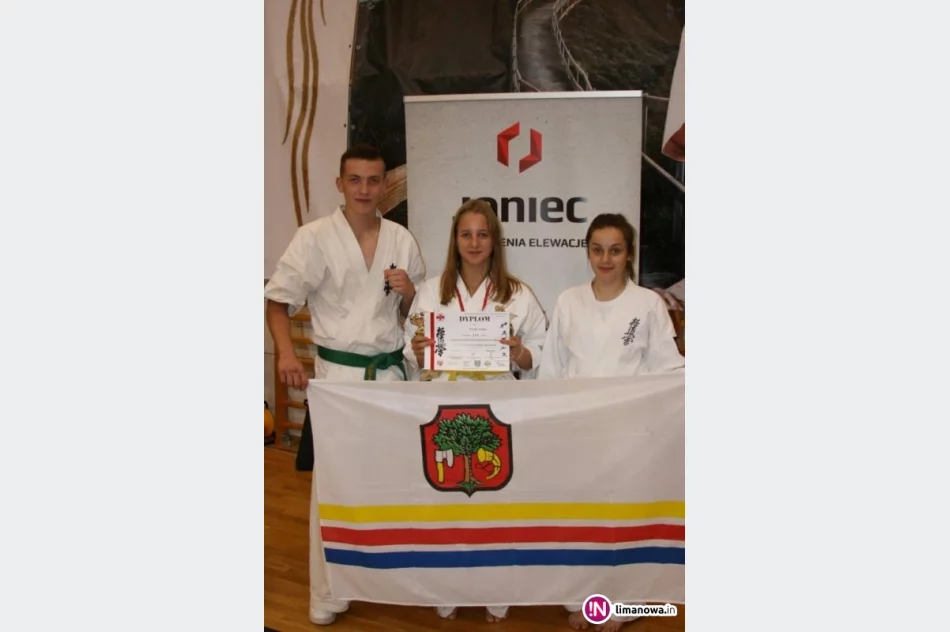 Medale limanowskich karateków na Mistrzostwach Polski - zdjęcie 2