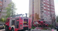 Nowy Sącz - ćwiczenia strażaków na osiedlu Millenium - zdjęcie 3