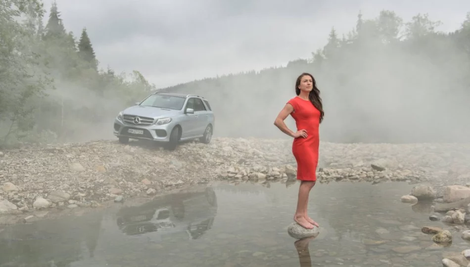 Justyna Kowalczyk reklamuje Mercedesa - zdjęcie 1