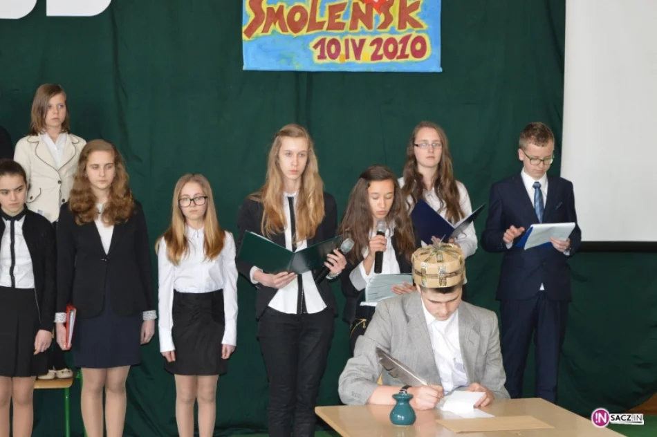 Koniuszowa pamięta o Katyniu - pamięci patrona szkoły- gen. Franciszka Gągora - zdjęcie 15