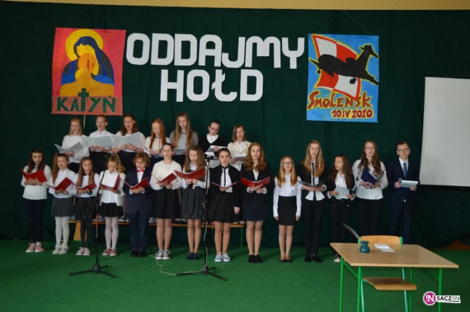 Koniuszowa pamięta o Katyniu - pamięci patrona szkoły- gen. Franciszka Gągora - zdjęcie 16