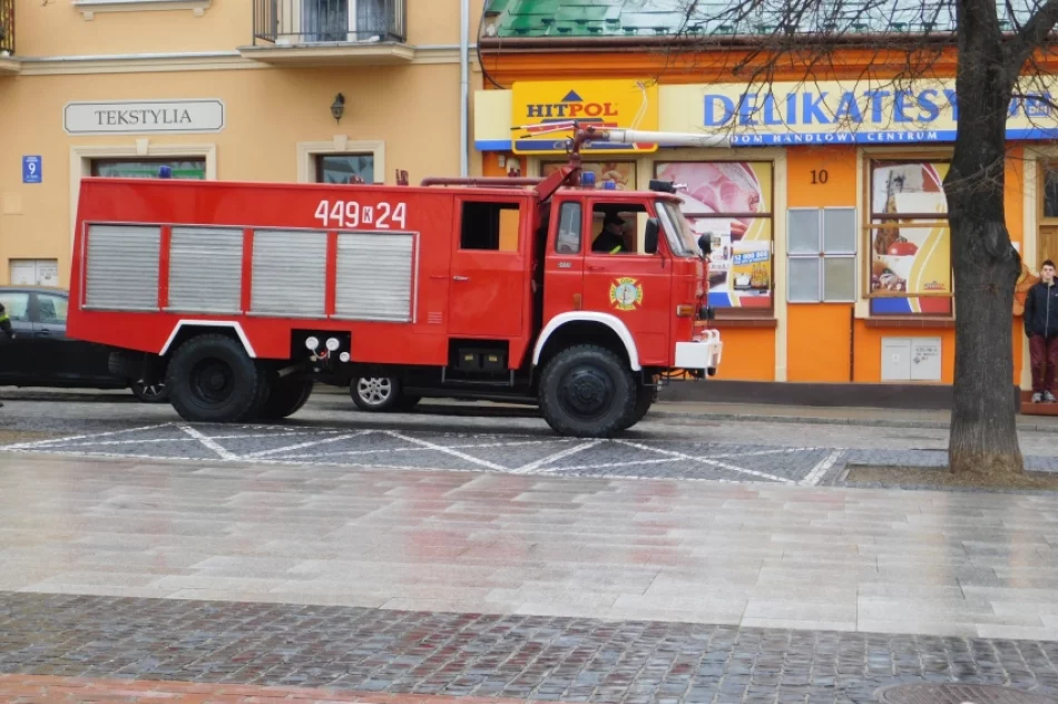 Biecz: Strażackie ćwiczenia w ratuszu - zdjęcie 8