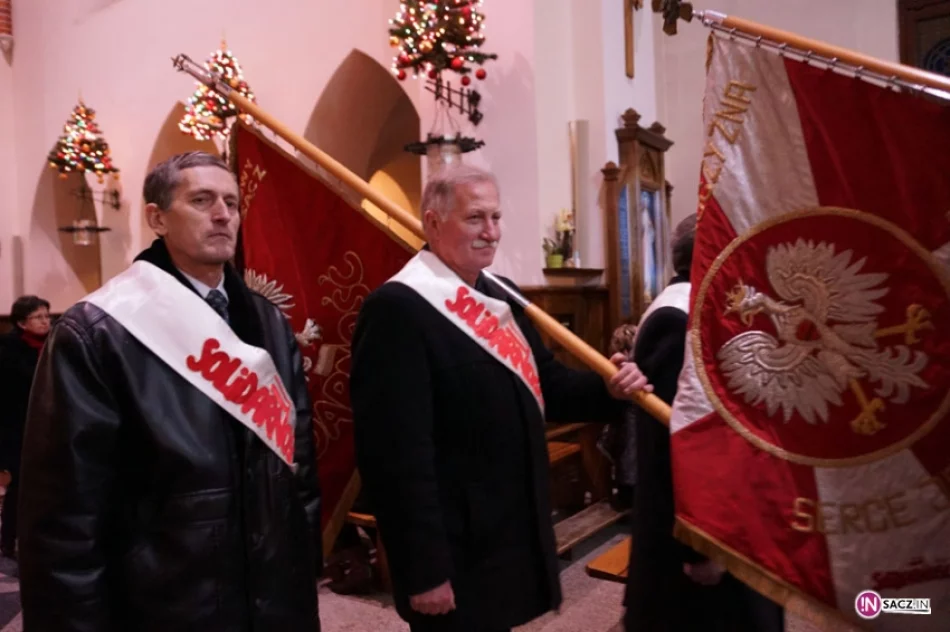 Solidarnościowcy podzielili się opłatkiem - zdjęcie 12