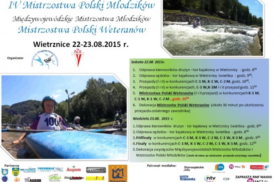 Kolejne zawody  na torze kajakowym w Zabrzeży - zdjęcie 2