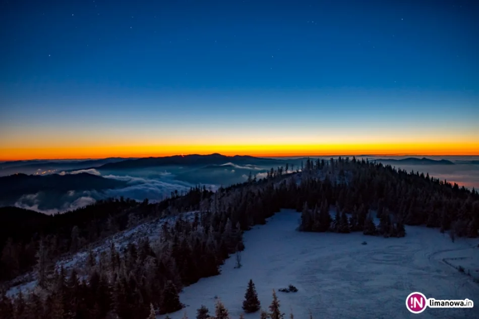 Wschód słońca w Gorcach - zdjęcie 13