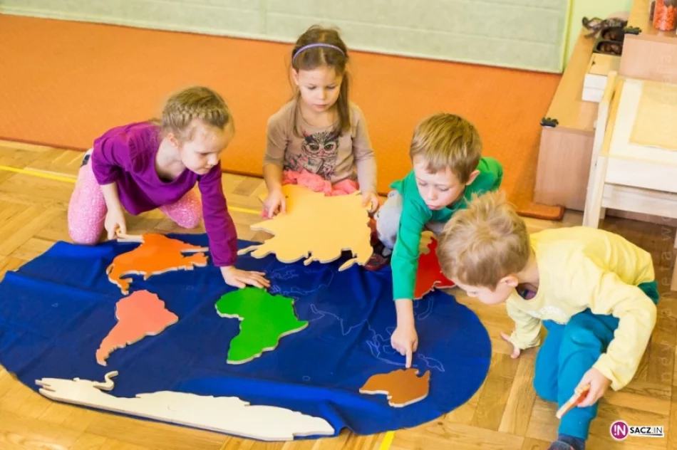 Montessoriańskie dzieci w Nowym Sączu - zdjęcie 5