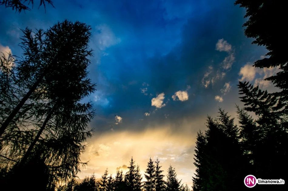 Wrześniowy zachód słońca w Beskidzie Wyspowym - zdjęcie 2