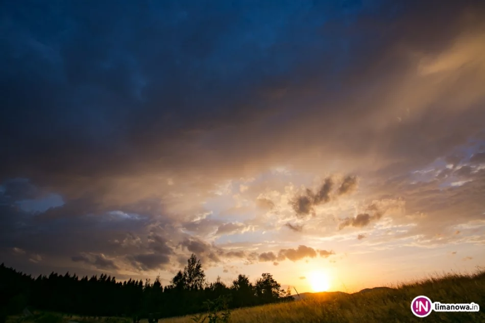 Wrześniowy zachód słońca w Beskidzie Wyspowym - zdjęcie 3