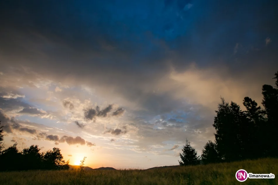Wrześniowy zachód słońca w Beskidzie Wyspowym - zdjęcie 4