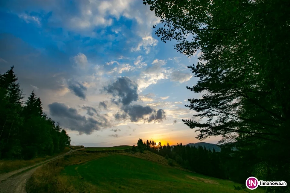 Wrześniowy zachód słońca w Beskidzie Wyspowym - zdjęcie 7