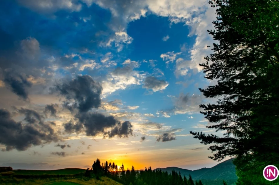 Wrześniowy zachód słońca w Beskidzie Wyspowym - zdjęcie 8