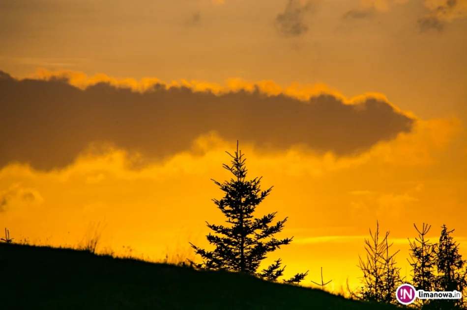 Wrześniowy zachód słońca w Beskidzie Wyspowym - zdjęcie 9