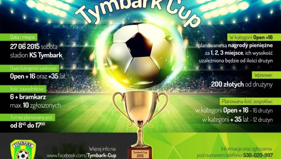 Tymbark Cup, każdy może zgłosić drużynę - zdjęcie 1