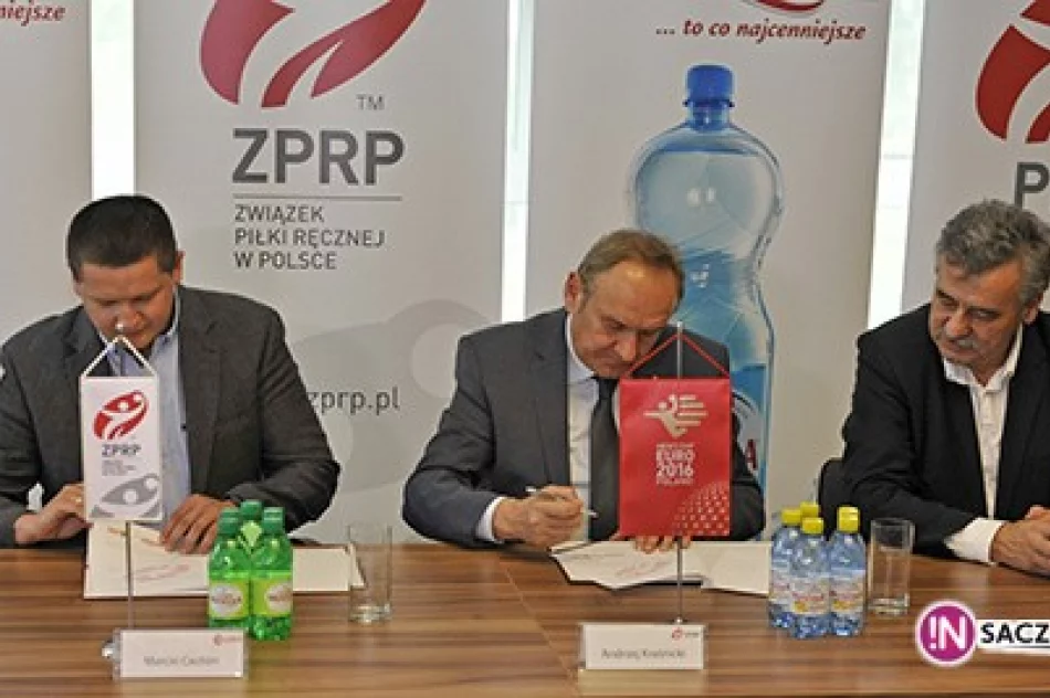 Cechini Muszyna oficjalną wodą Związku Piłki Ręcznej w Polsce - zdjęcie 2