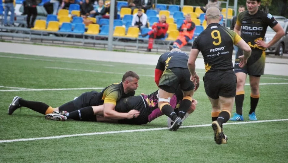 Rugby. Minimalna przegrana na koniec sezonu - zdjęcie 1