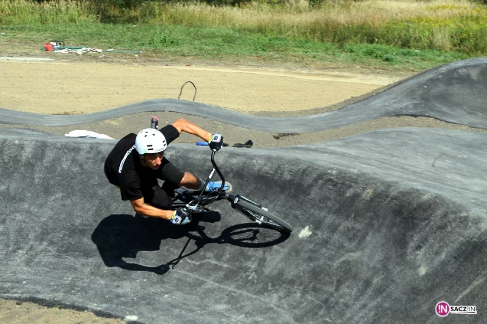 Wielokrotny mistrz Polski w BMX racing testuje pumptrack! - zdjęcie 5