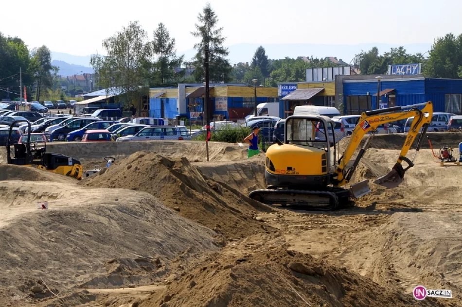 Fotorelacja z placu budowy pumptracka przy Al. Piłsudskiego - zdjęcie 10
