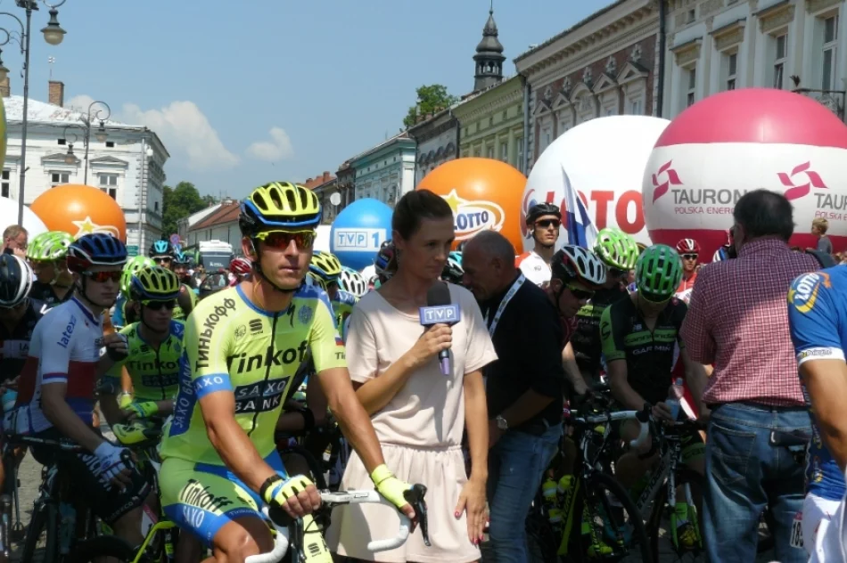 Kolarze Tour de Pologne pożegnali Nowy Sącz! - zdjęcie 2