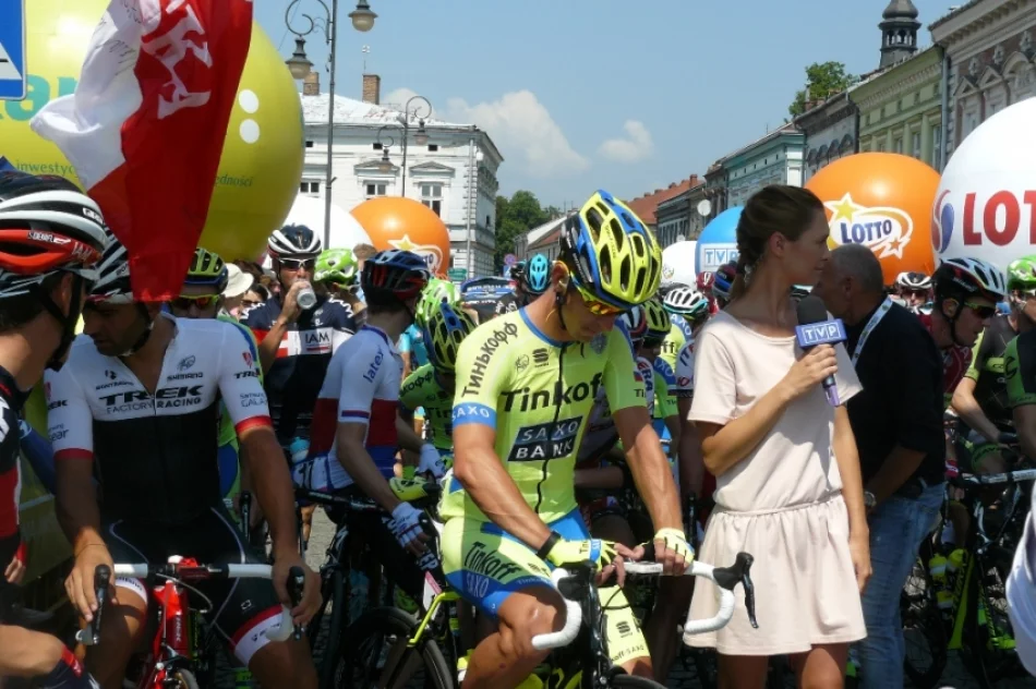 Kolarze Tour de Pologne pożegnali Nowy Sącz! - zdjęcie 4