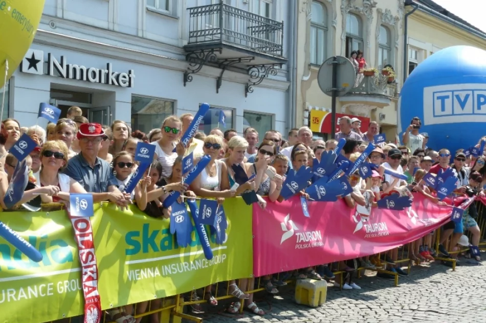 Kolarze Tour de Pologne pożegnali Nowy Sącz! - zdjęcie 6