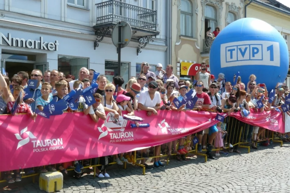 Kolarze Tour de Pologne pożegnali Nowy Sącz! - zdjęcie 8