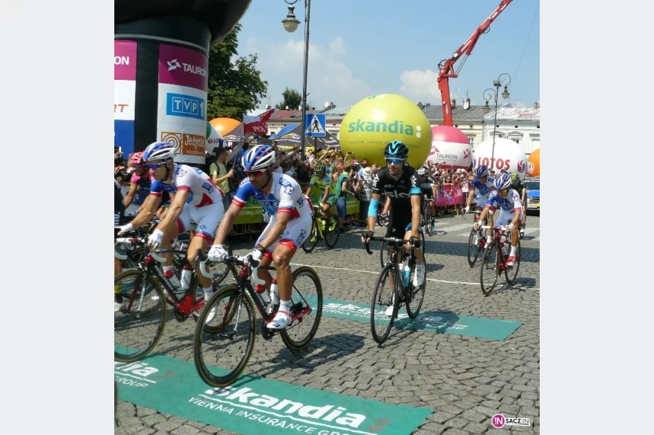 Kolarze Tour de Pologne pożegnali Nowy Sącz! - zdjęcie 15