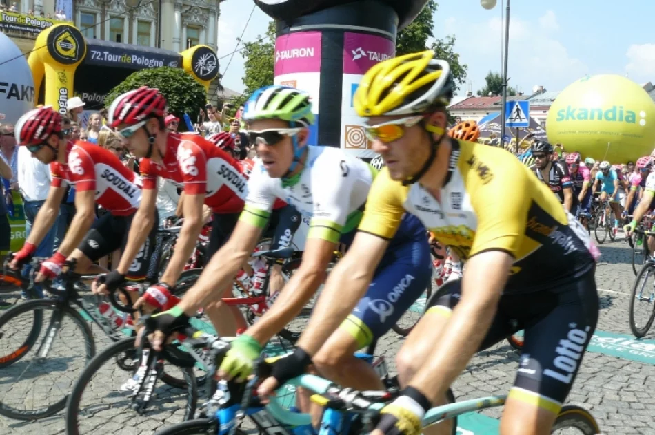 Kolarze Tour de Pologne pożegnali Nowy Sącz! - zdjęcie 16