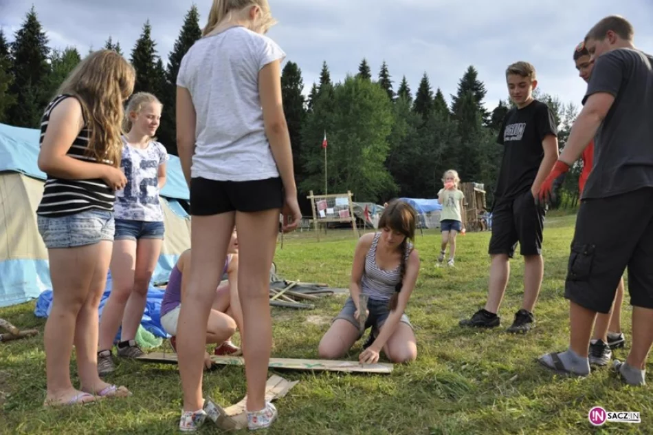 W tym roku Hufiec ZHP z Nowego Sącza podbijał przebojem Bieszczady - zdjęcie 9