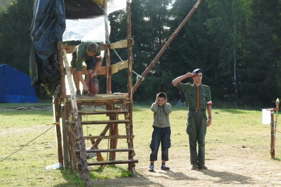 W tym roku Hufiec ZHP z Nowego Sącza podbijał przebojem Bieszczady - zdjęcie 11