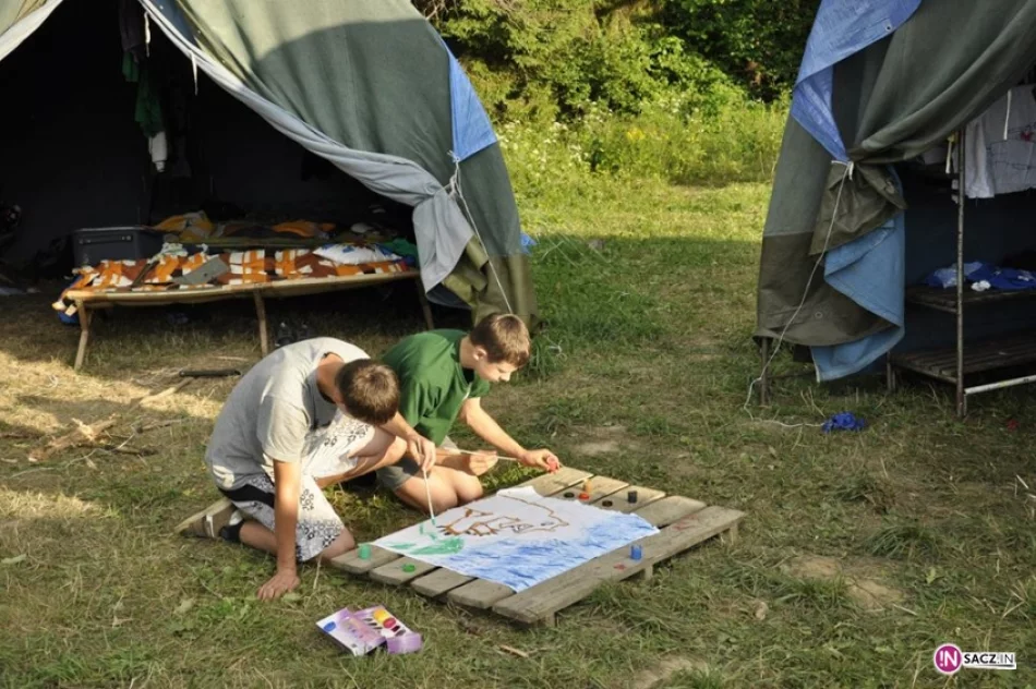 W tym roku Hufiec ZHP z Nowego Sącza podbijał przebojem Bieszczady - zdjęcie 16