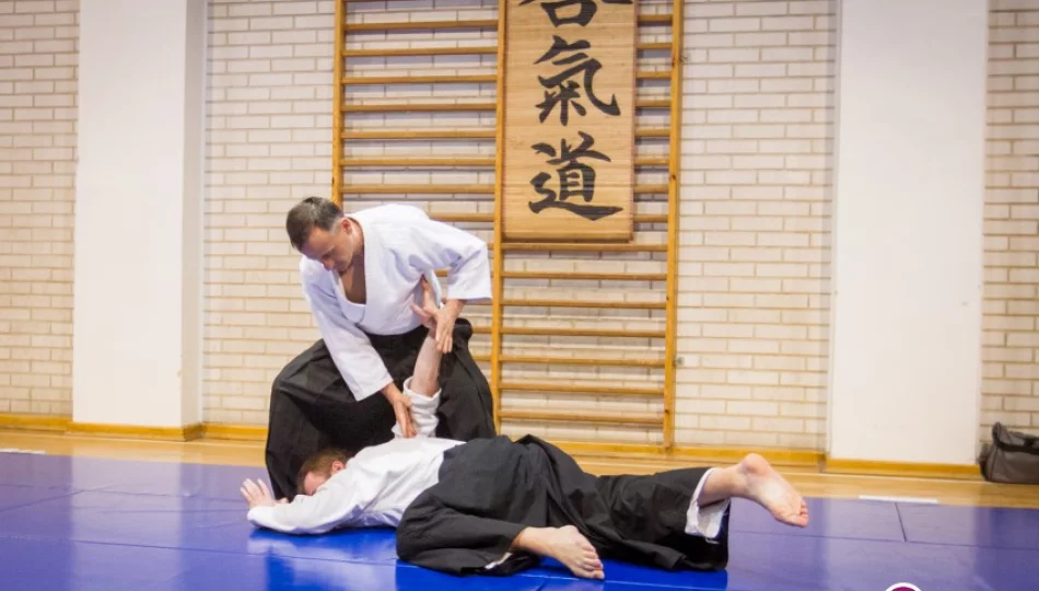 Trenują Aikido w Limanowej - zdjęcie 1