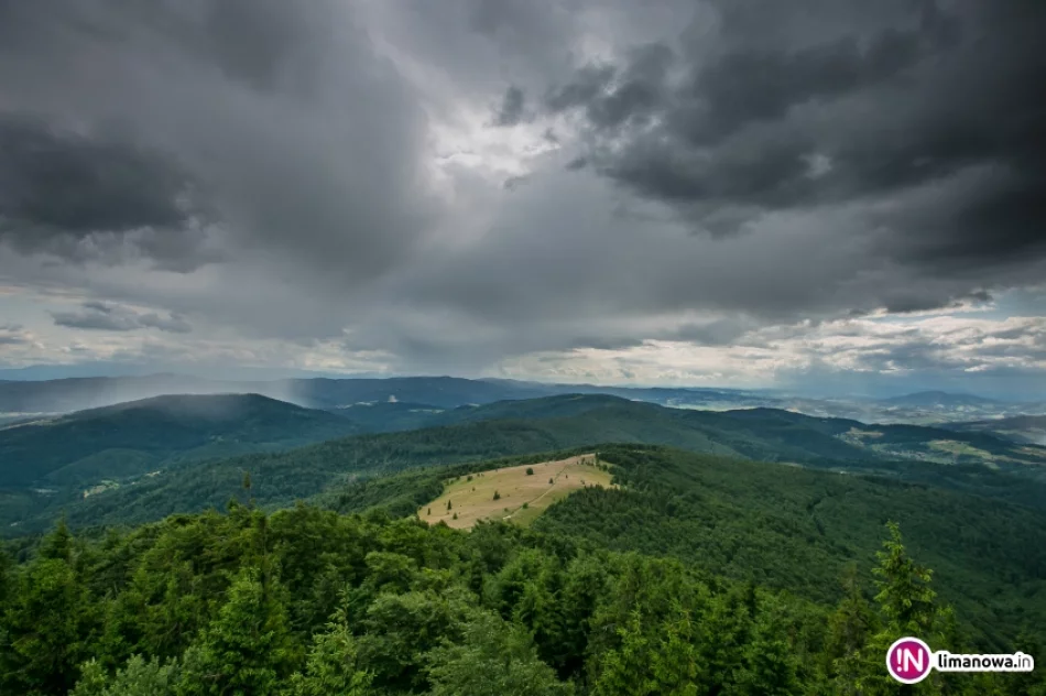Deszcz widziany z Mogielicy - zdjęcie 2