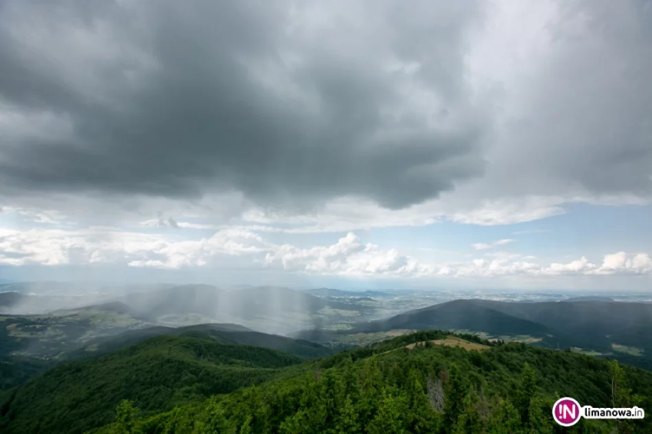 Deszcz widziany z Mogielicy - zdjęcie 3