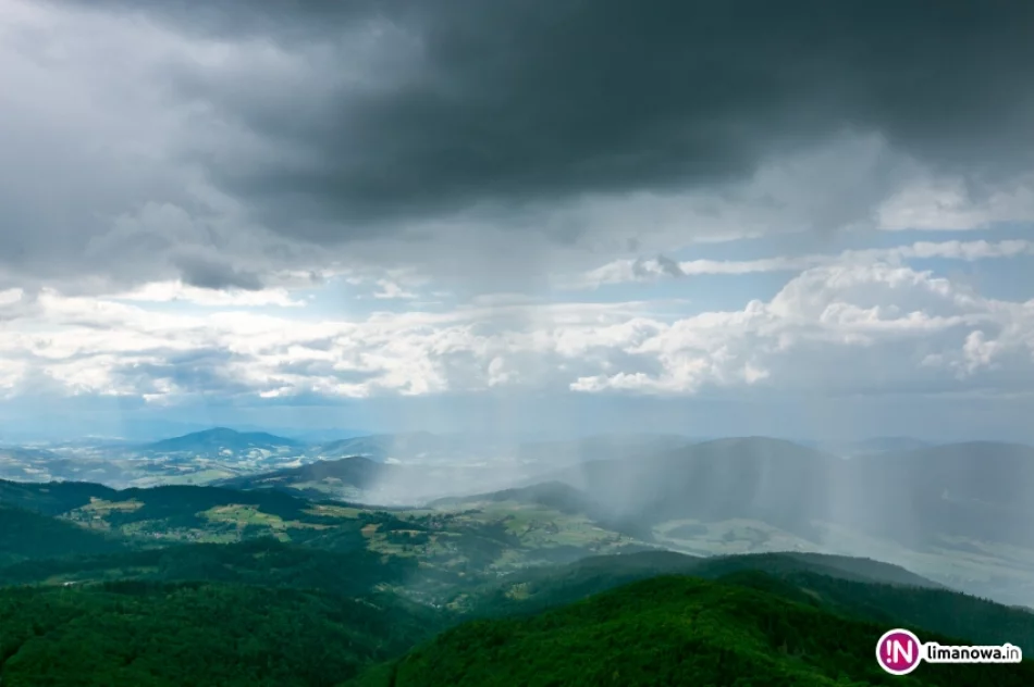 Deszcz widziany z Mogielicy - zdjęcie 4