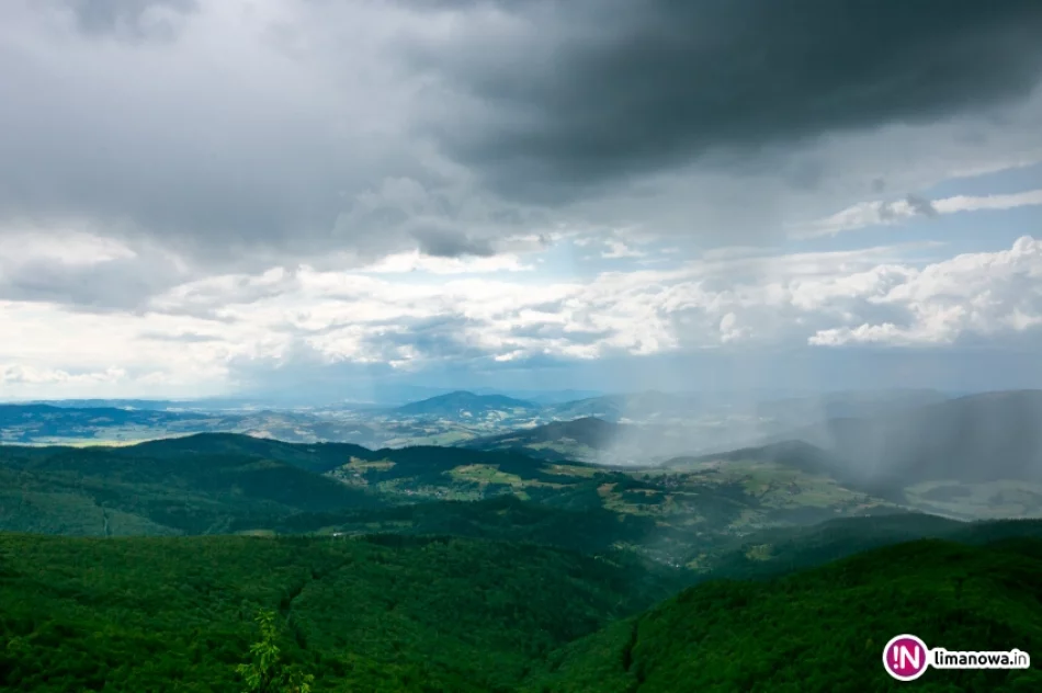 Deszcz widziany z Mogielicy - zdjęcie 5