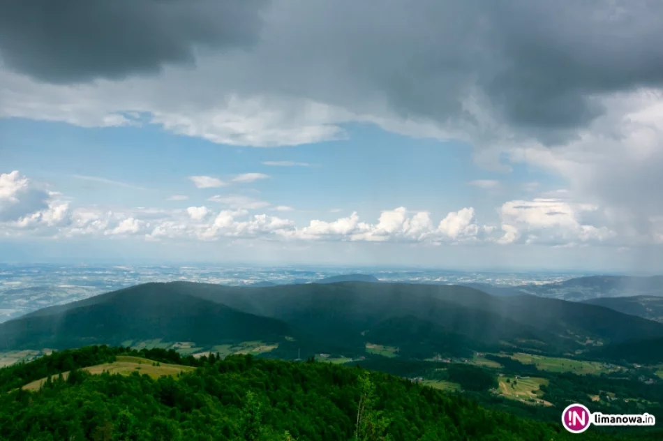 Deszcz widziany z Mogielicy - zdjęcie 7