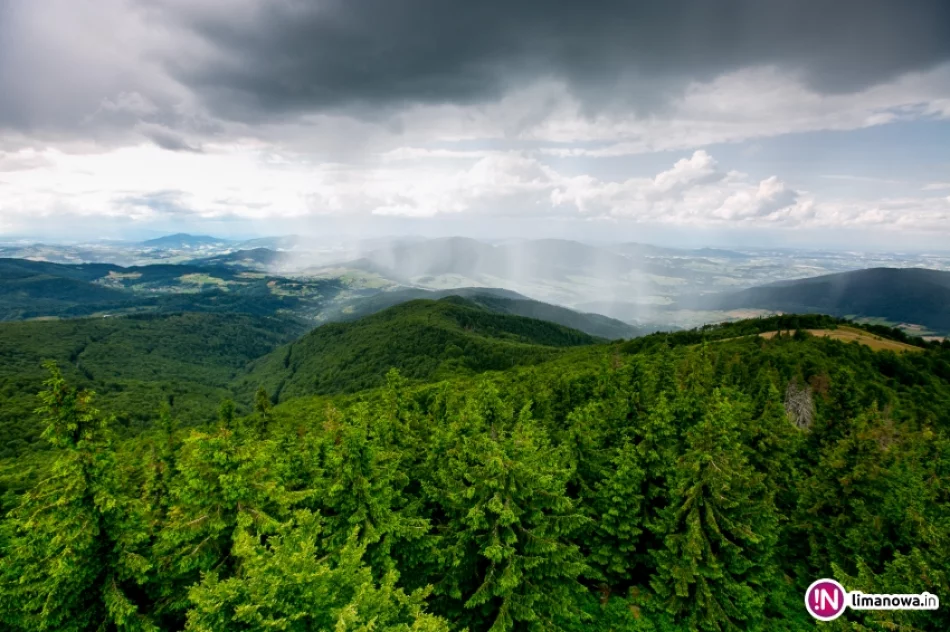 Deszcz widziany z Mogielicy - zdjęcie 8
